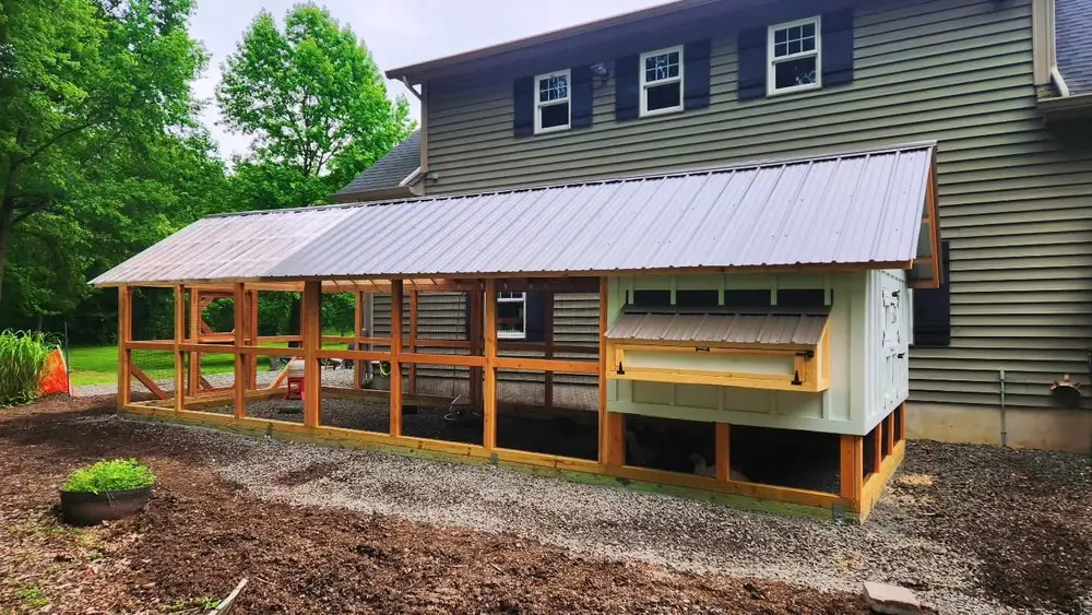 Custom coop or enclosure built by Triano Farms in New Jersey — build 4