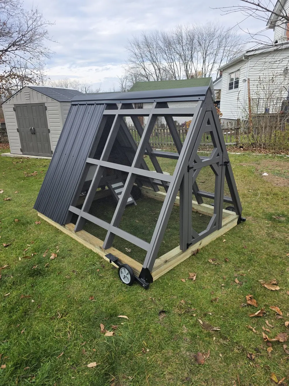 Custom coop or enclosure built by Triano Farms in New Jersey — build 7