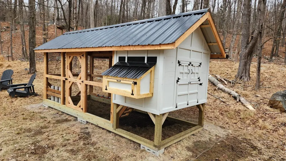 Custom coop or enclosure built by Triano Farms in New Jersey — build 9