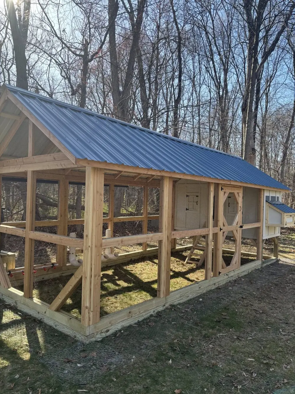 Custom coop or enclosure built by Triano Farms in New Jersey — build 10