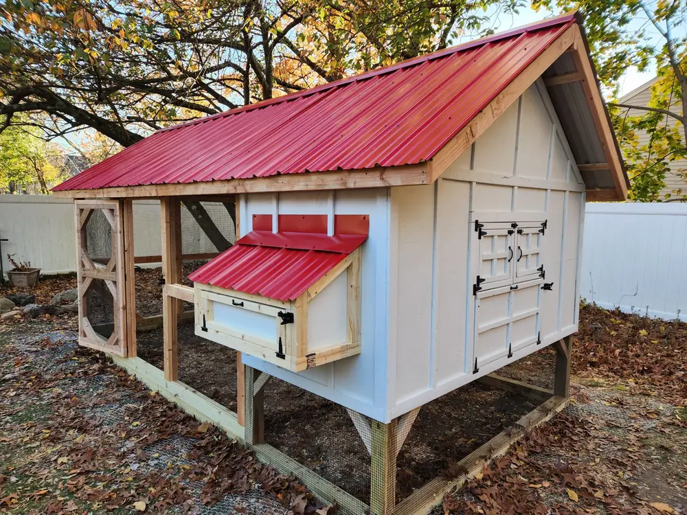 Custom coop or enclosure built by Triano Farms in New Jersey — build 15