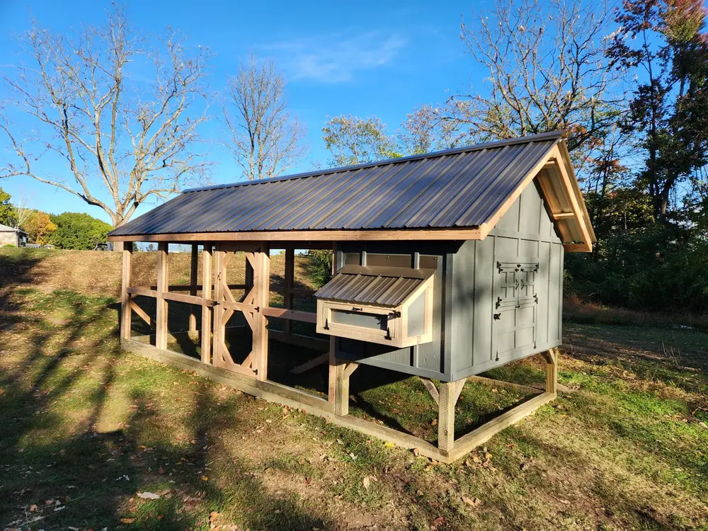 Custom coop or enclosure built by Triano Farms in New Jersey — build 17