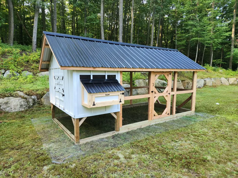 Custom coop or enclosure built by Triano Farms in New Jersey — build 20