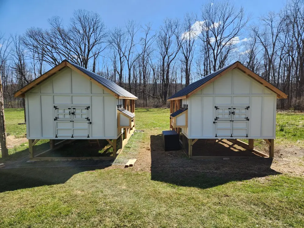 Custom coop or enclosure built by Triano Farms in New Jersey — build 22