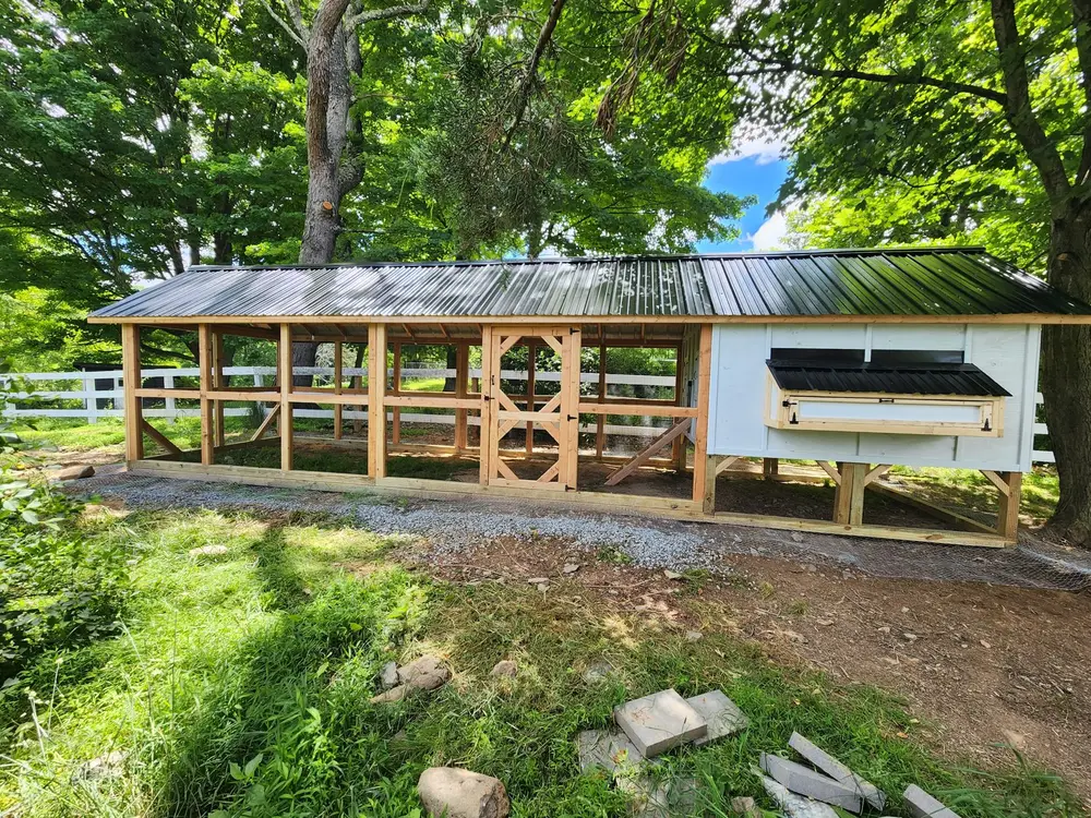 Custom coop or enclosure built by Triano Farms in New Jersey — build 23