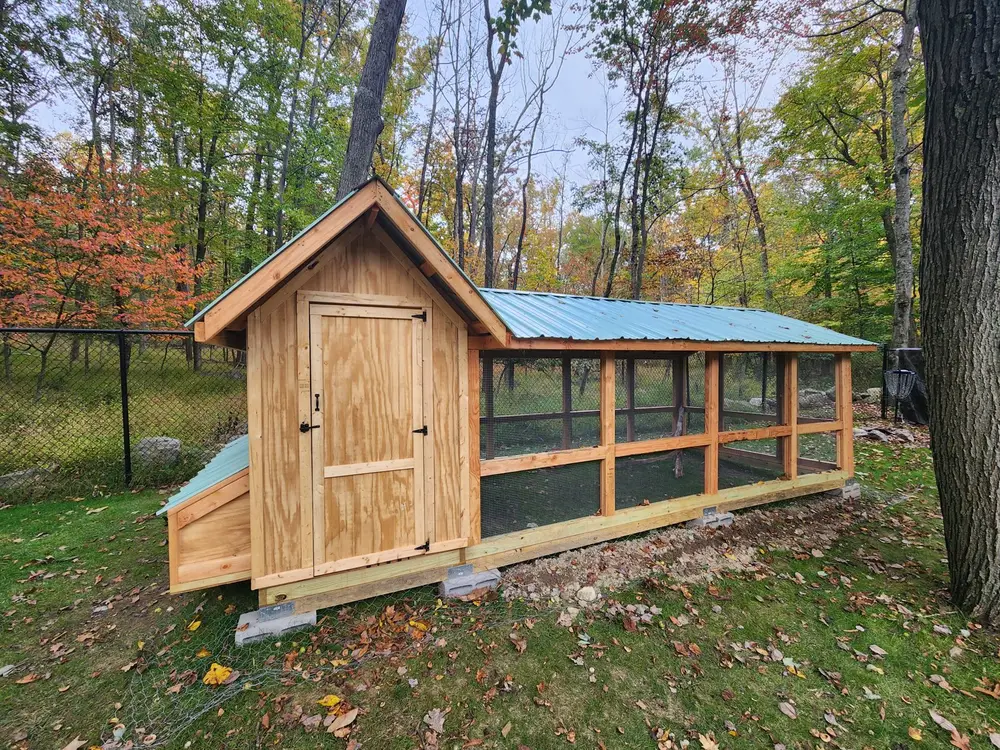 Custom coop or enclosure built by Triano Farms in New Jersey — build 24