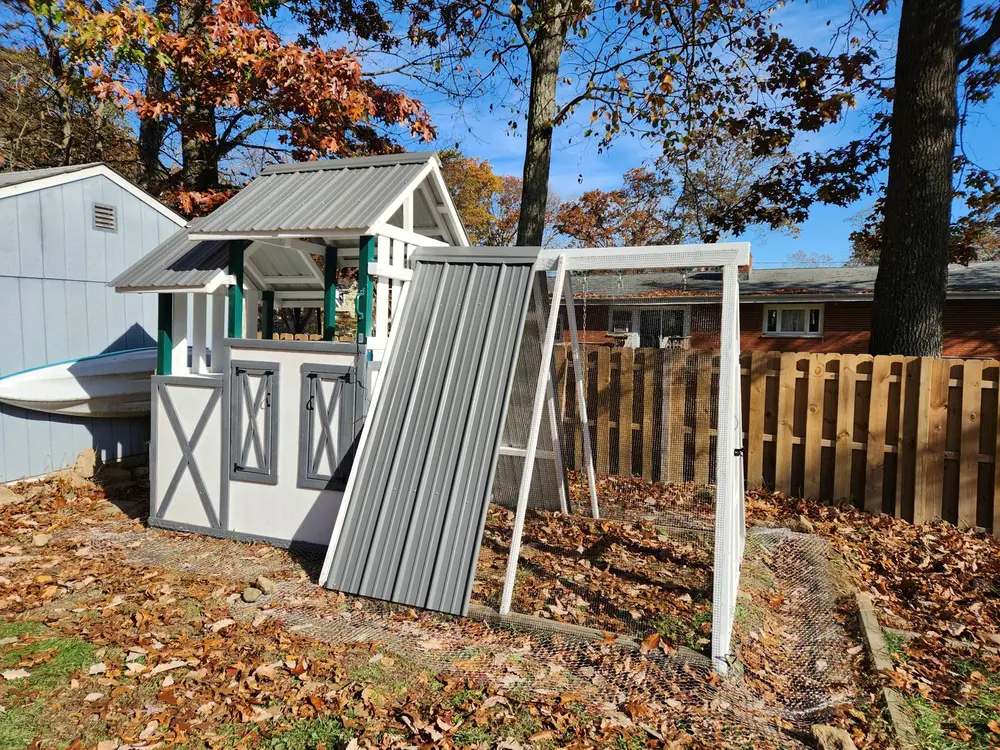 Custom coop or enclosure built by Triano Farms in New Jersey — build 25